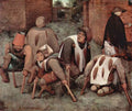 Cripples Pieter Bruegel A4 Photo Print