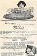 Crisco Pie Recipe Vintage Retro Advert Ads A4 Photo Print