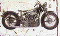 Crocker 1936 Aged Vintage A4 Photo Print