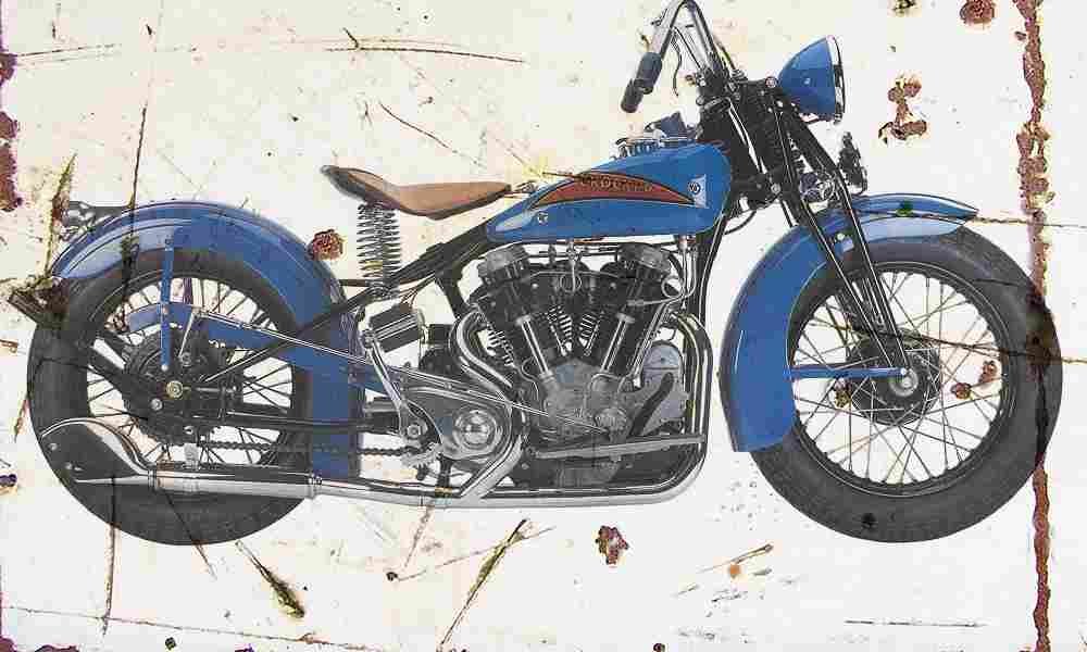 Crocker 1938 Aged Vintage A4 Photo Print