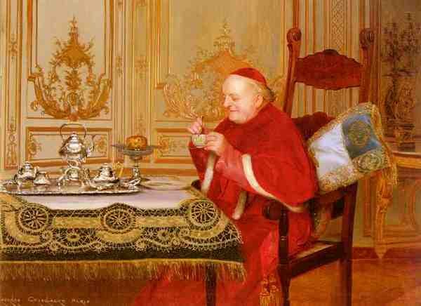 Croegaert Georges Teatime 5 A4 Photo Print