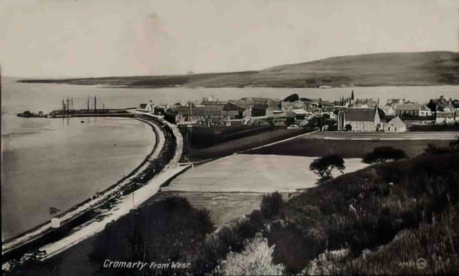 Cromartyshire Cromarty from Wash Vintage A4 Photo Print