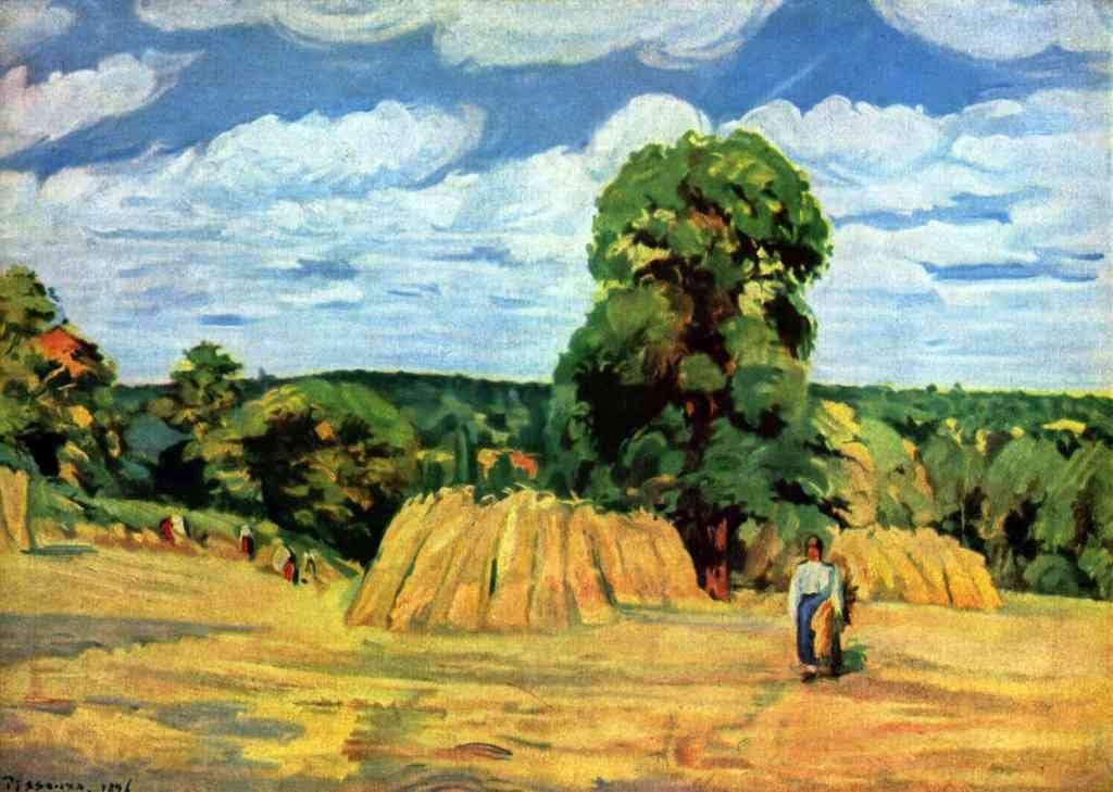 Crops Pissarro A4 Photo Print