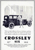 Crosley Six Church Vintage Retro Advert Poster A4 Photo Print