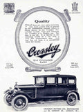 Crossley Six Cylinder Vintage Retro Advert Poster A4 Photo Print