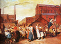 Crowe Eyre The Dinner Hour Wigan Art A4 Photo Print UK