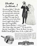 Crown Merton Wedding Vintage Retro Advert Poster A4 Photo Print