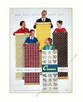Crown Wallpaper Design Vintage Retro Advert Poster A4 Photo Print