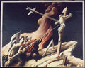 Crucified Airplane 1943 Vintage Retro Advert Poster A4 Photo Print