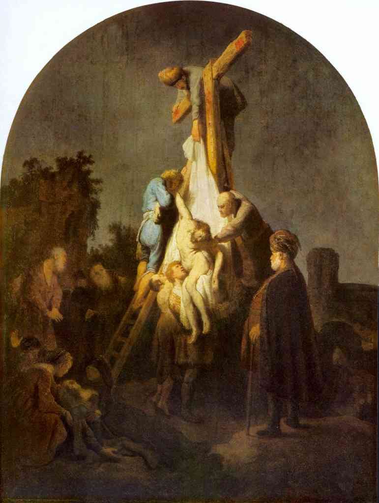 Crucifixion Rembrandt A4 Photo Print