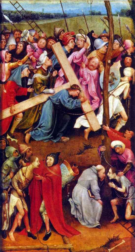 Crucifixion Transmission Christ On Calvary Bosch A4 Photo Print