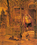 Cruikshank George A Runaway Knock Art A4 Photo Print