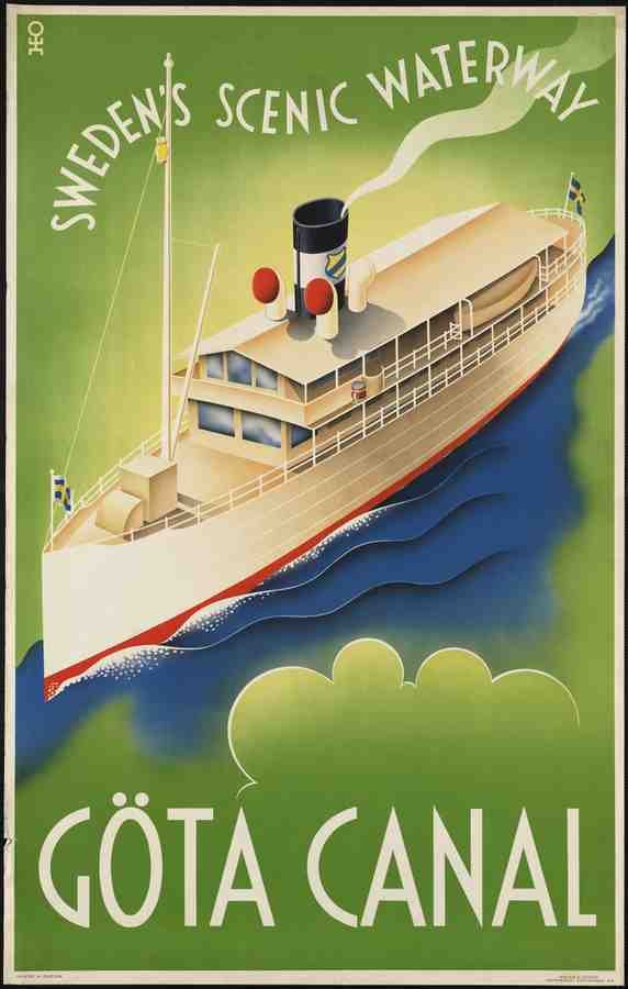 Cruise Ship Liner Travel Poster C18 Advert A4 Photo Print