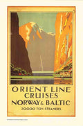 Cruise Ship Liner Travel Poster C2 Advert A4 Photo Print