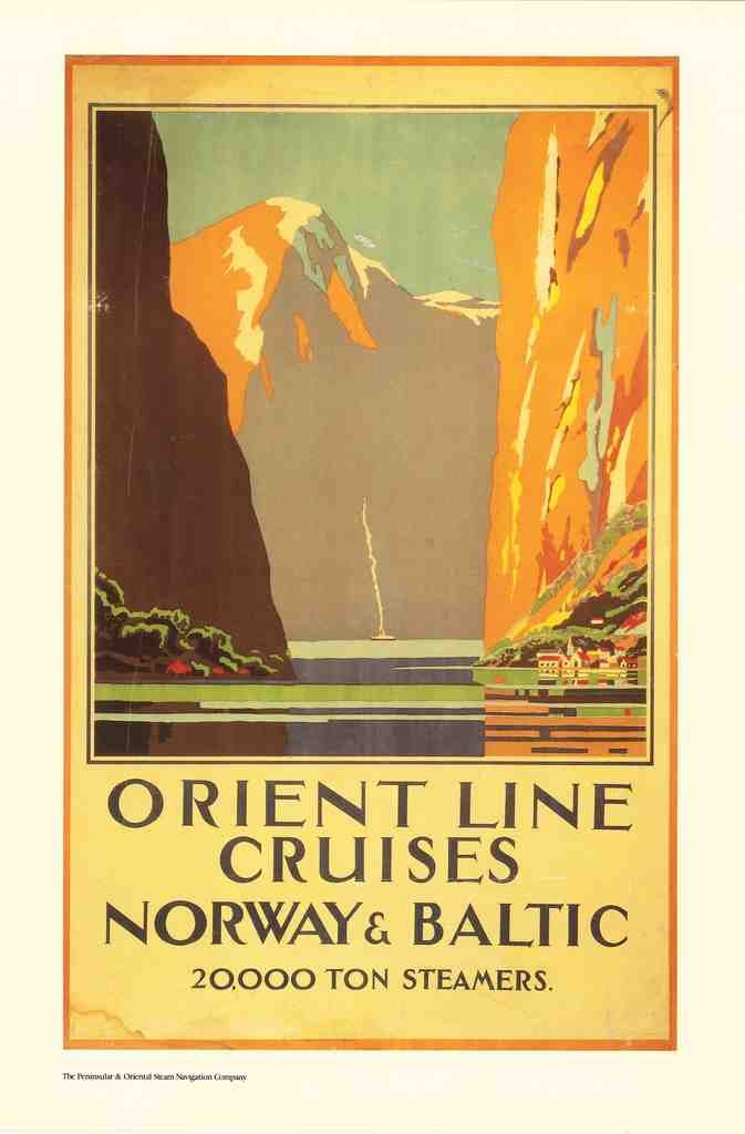 Cruise Ship Liner Travel Poster C2 Vintage Advert A4 Photo Print