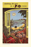 Cruise Ship Liner Travel Poster C22 Advert A4 Photo Print