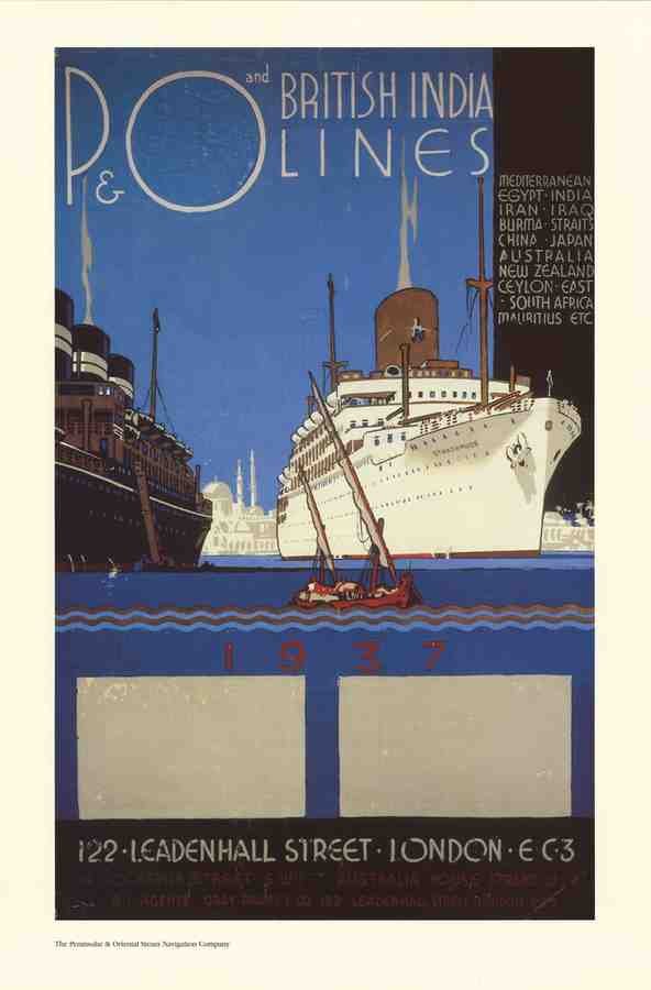 Cruise Ship Liner Travel Poster C27 Advert A4 Photo Print