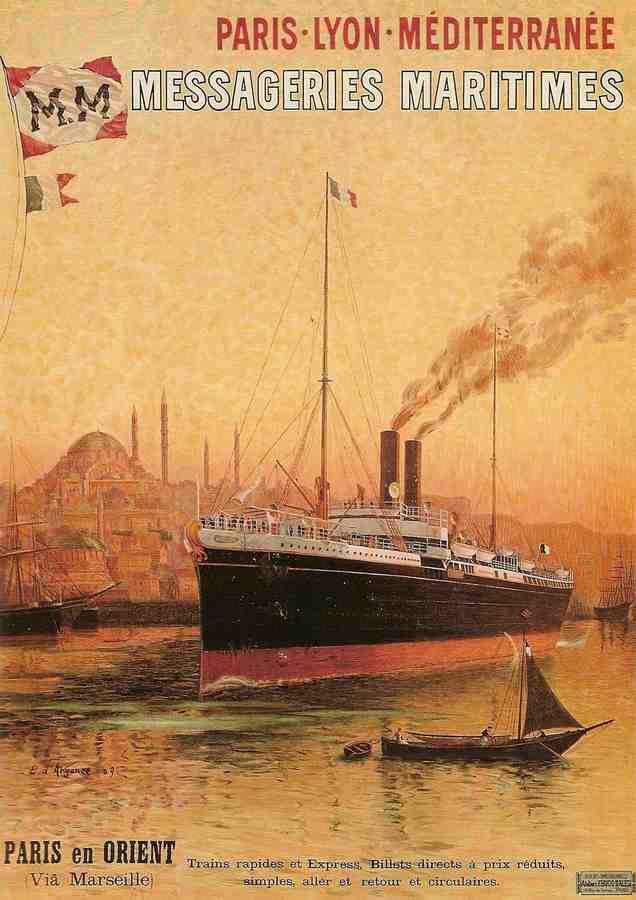 Cruise Ship Liner Travel Poster C31 Advert A4 Photo Print