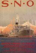 Cruise Ship Liner Travel Poster C57 Advert A4 Photo Print