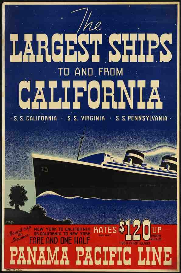 Cruise Ship Liner Travel Poster C7 Advert A4 Photo Print