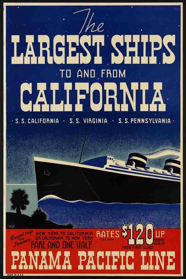 Cruise Ship Liner Travel Poster C9 Advert A4 Photo Print