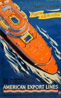Cruise Ship Sun Vintage Retro Advert Poster A4 Photo Print