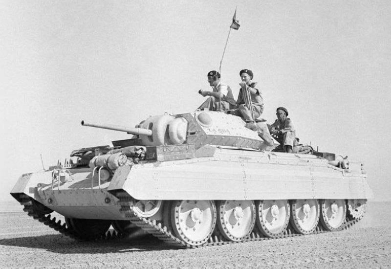 Cruiser Tank Crusader 4 Military A4 Photo Print