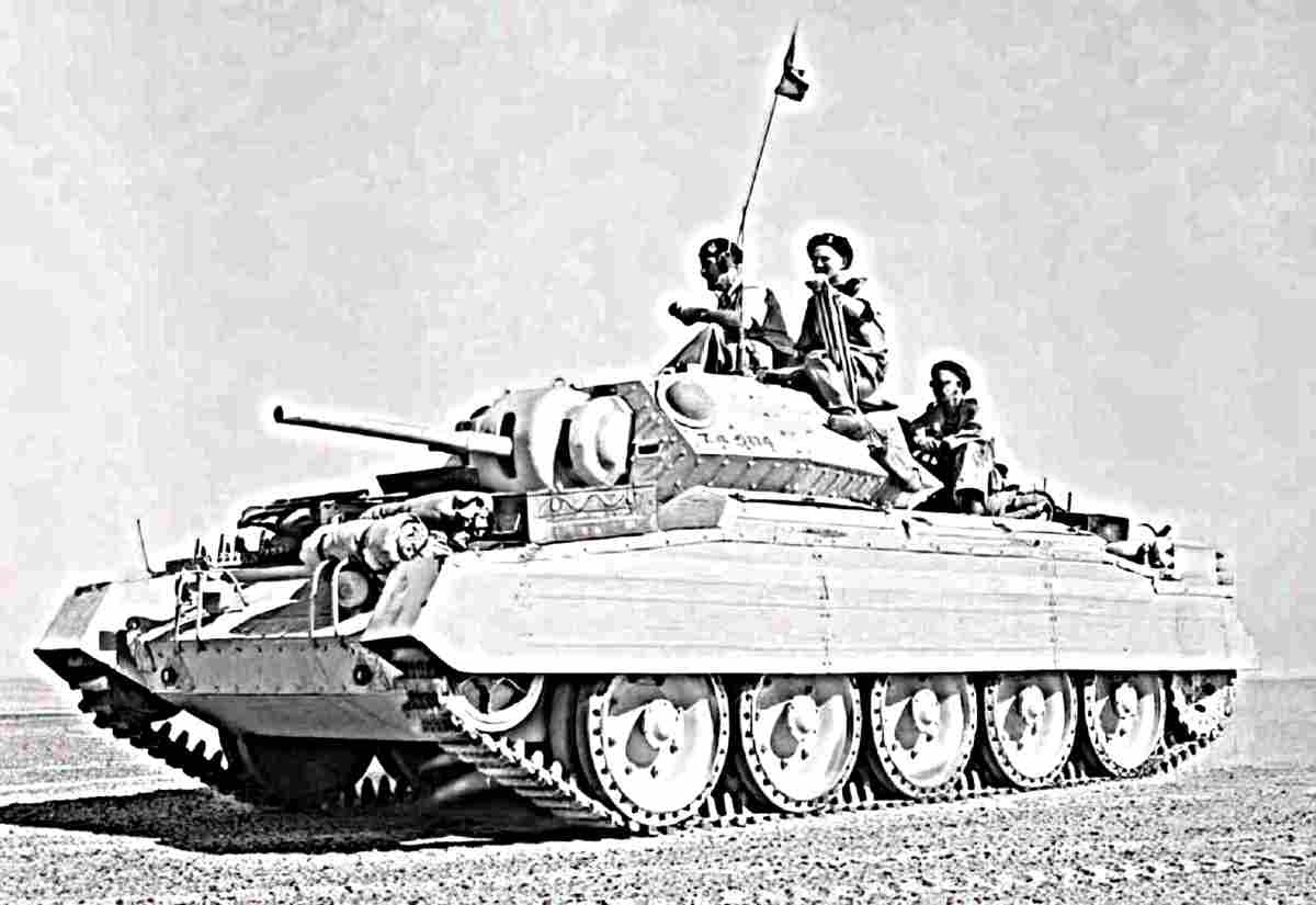 Cruiser Tank Crusader 4 (2) Military A4 Photo Print
