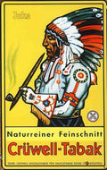 CruwellIndian Vintage Advert A4 Photo Print