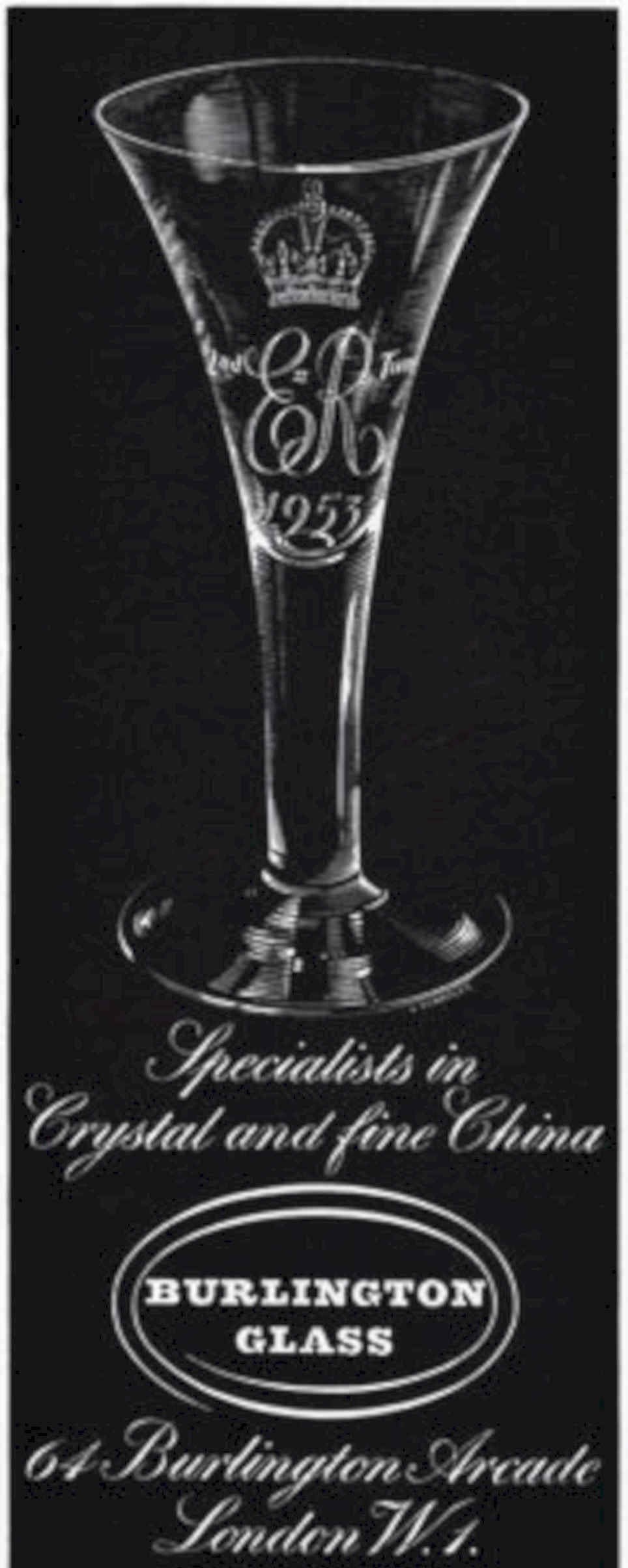 Crystal Flute 1937 Vintage Retro Advert Poster A4 Photo Print
