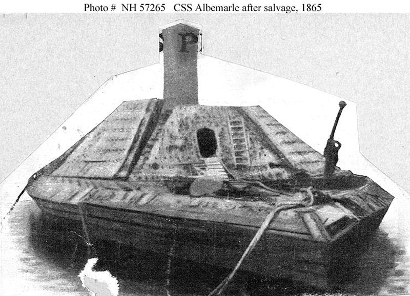 Css Albemarle 1864 2 Military A4 Photo Print