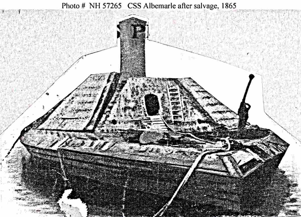 Css Albemarle 1864 2 (2) Military A4 Photo Print