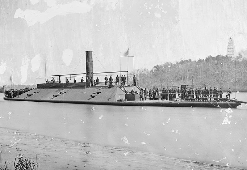 Css Atlanta 1862 Ironclad Warship 2 Military A4 Photo Print