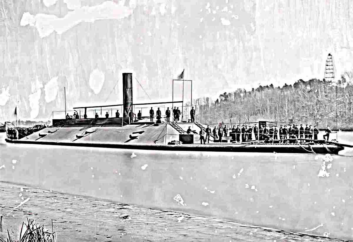 Css Atlanta 1862 Ironclad Warship 2 (2) Military A4 Photo Print