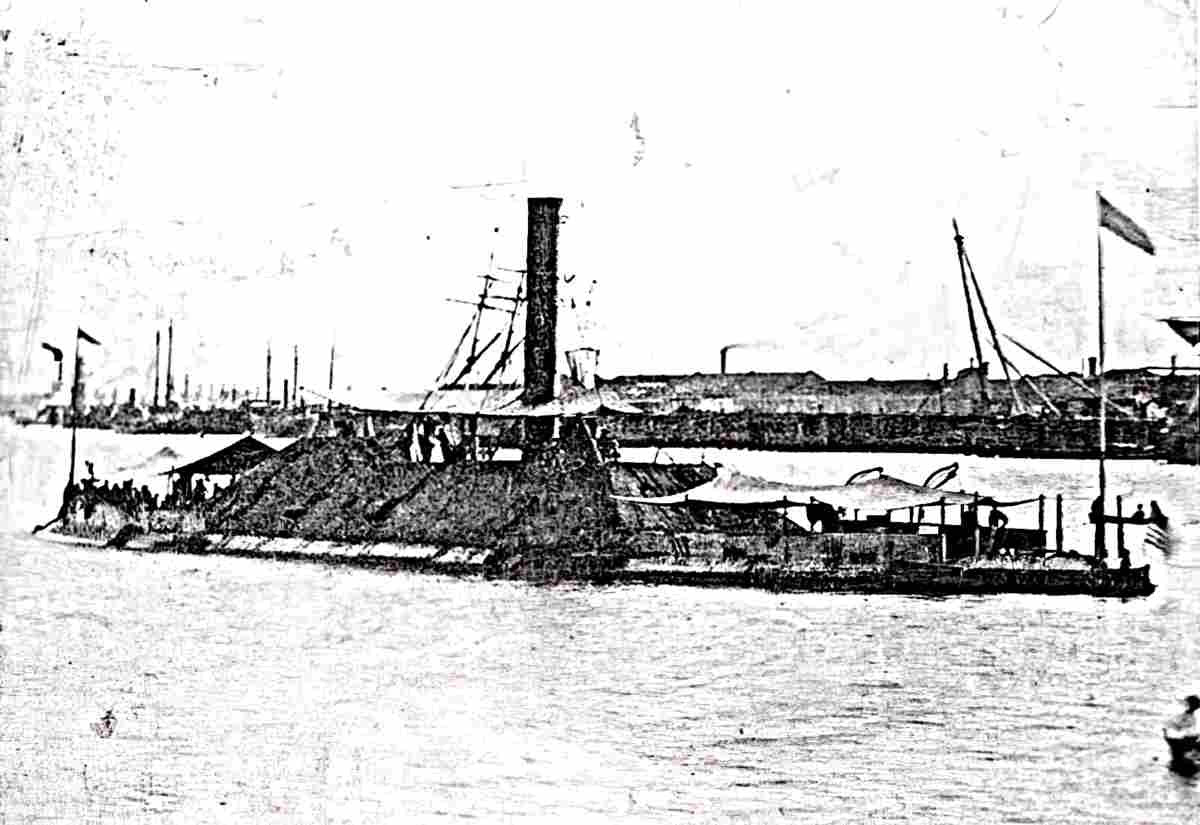Css Tennessee 1864 Ironclad Ram Warship 2 (2) Military A4 Photo Print