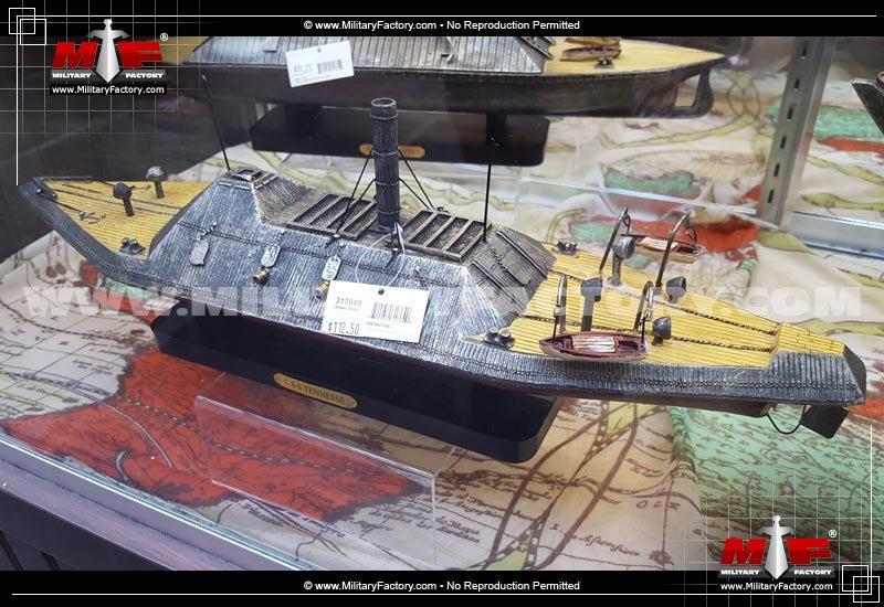Css Tennessee 1864 Ironclad Ram Warship Military A4 Photo Print