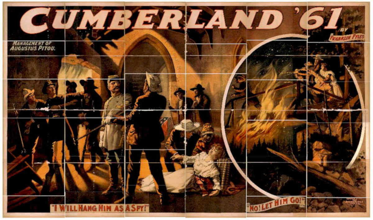 Cumberland Execution Files Vintage Retro Advert Poster A4 Photo Print