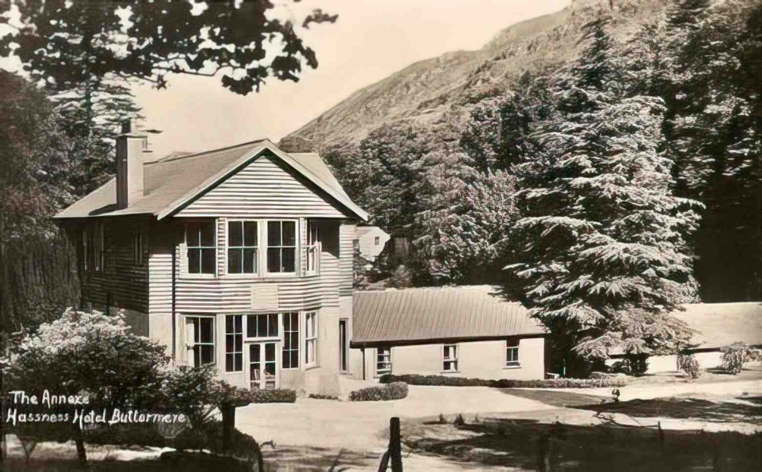 Cumbria Buttermere Hassness Hotel Annexe 1940s Vintage A4 Photo Print