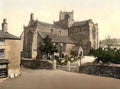 Cumbria CartmelChurch Vintage A4 Photo Print