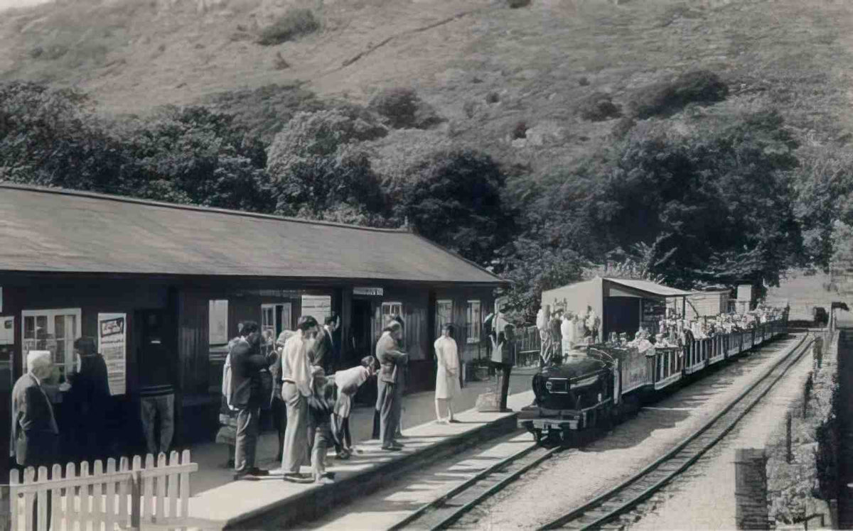 Cumbria Dalegarth Rail Station Vintage A4 Photo Print