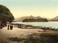 Cumbria Derwentwater on Landing Vintage A4 Photo Print