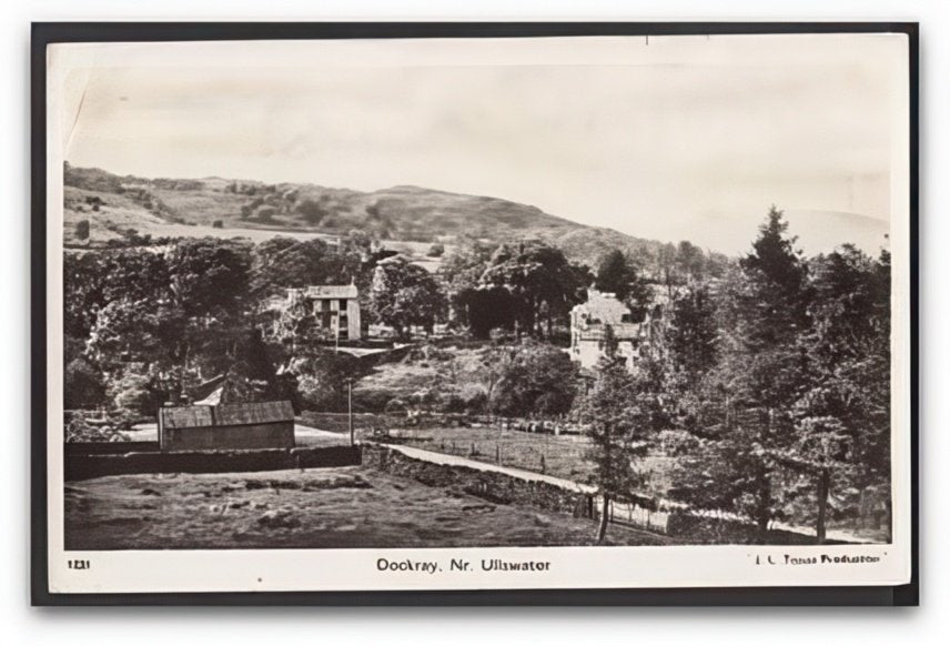 Cumbria Dockray Village Nr Ullswater Rural Vintage A4 Photo Print