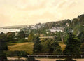 Cumbria Grange Over Sands View from Hotel Vintage A4 Photo Print