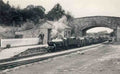 Cumbria Irton Road Railway Station Vintage A4 Photo Print