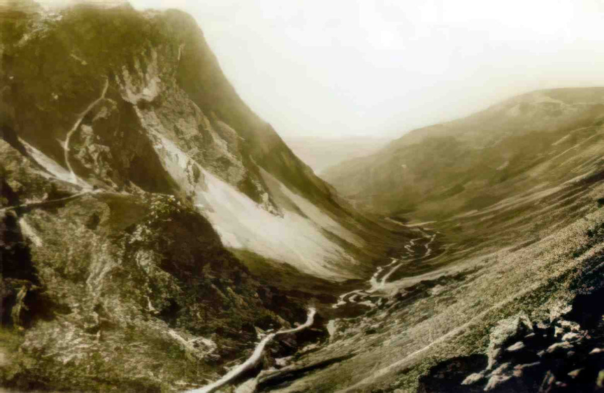 Cumbria Keswick Honister Pass Vintage A4 Photo Print