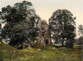 Cumbria Kirkoswald Castle Vintage A4 Photo Print