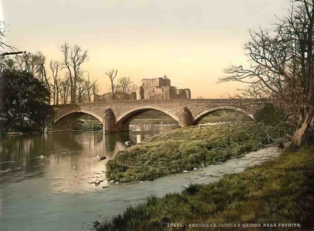 Cumbria Penrith Brougham Castle Vintage A4 Photo Print