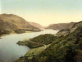Cumbria Thirlmere and Helvellyn Vintage A4 Photo Print