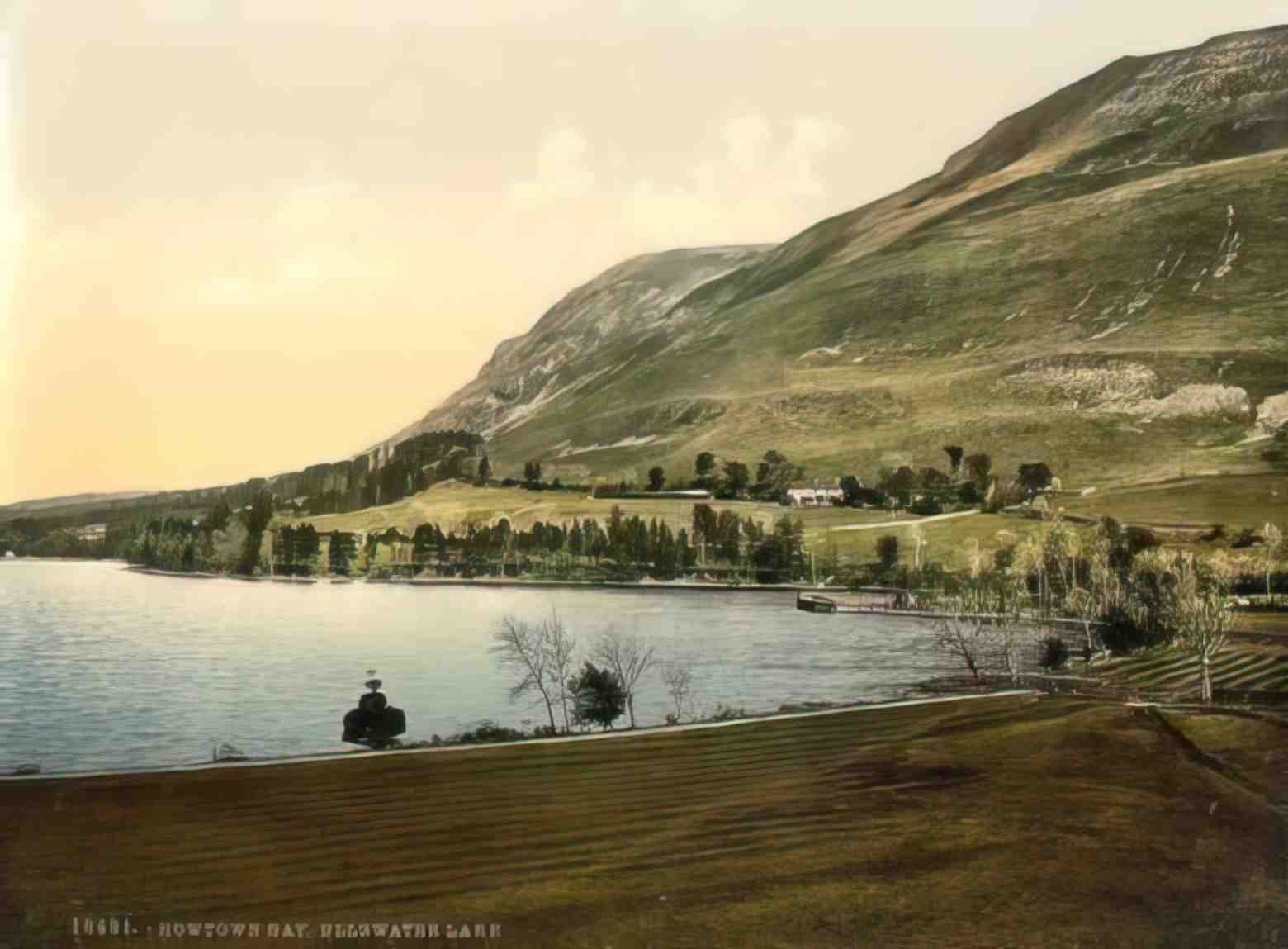 Cumbria Ullswater Howtown Bay Vintage A4 Photo Print