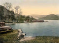 Cumbria Ullswater Howtown Pier Vintage A4 Photo Print